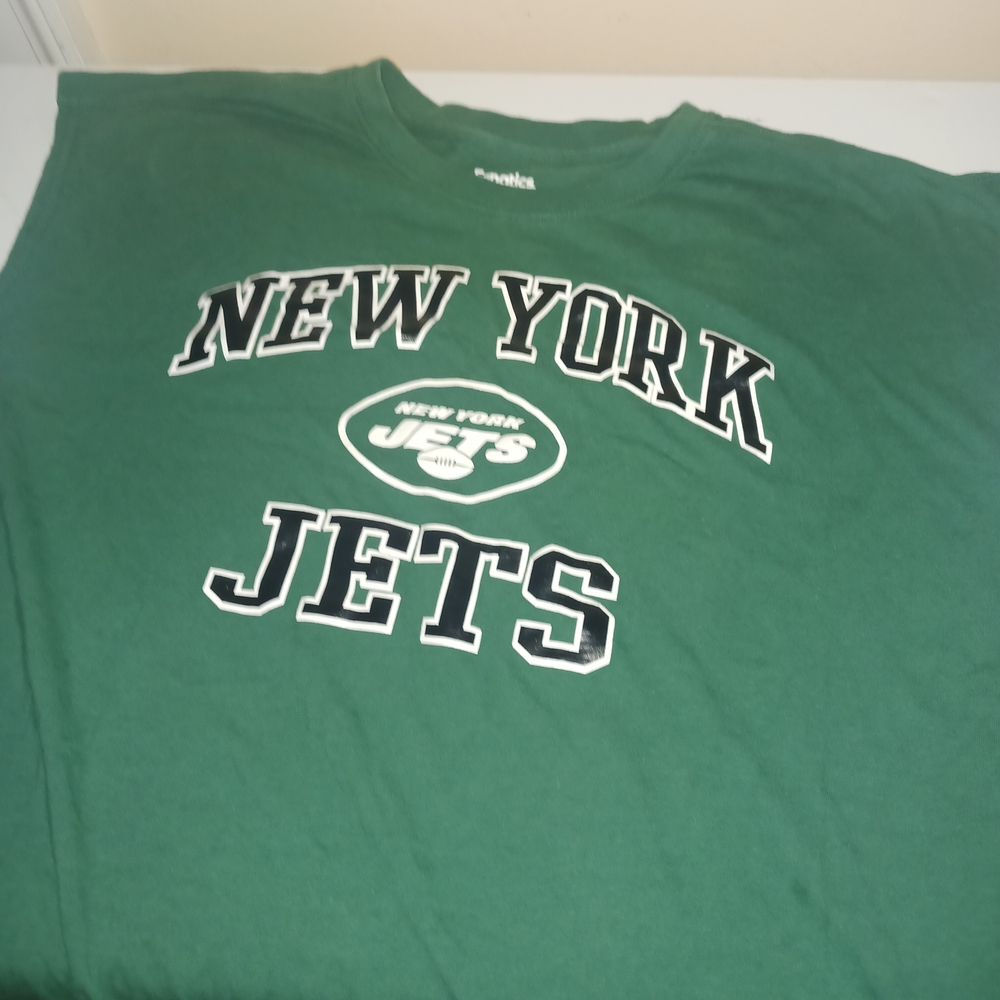 New York Jets Green T-Shirt No Sleeves